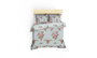 L'essentiel linge de maison Juego de funda de edredón doble Alanur - Mint